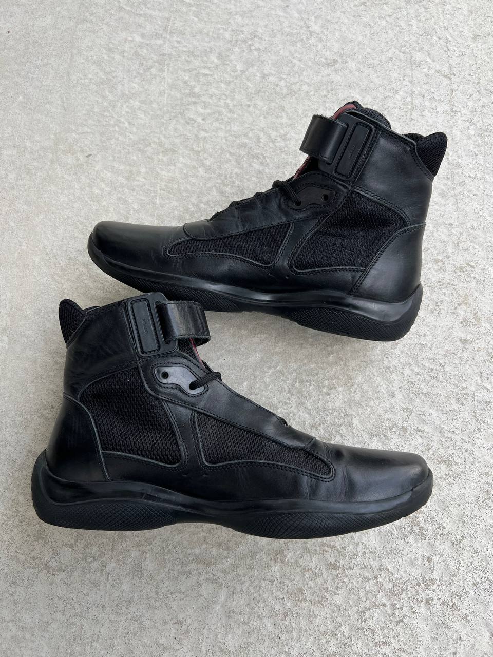 Vintage Prada Americas Cup High Top Sneakers