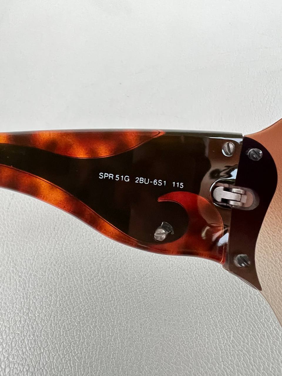 Vintage Prada Flame Mask Sunglasses Brown Tortoise