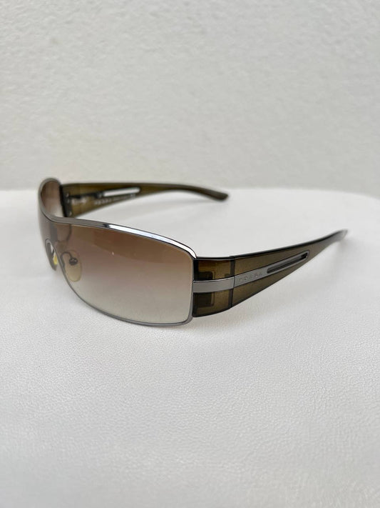Vintage Prada Mask Shield Sunglasses