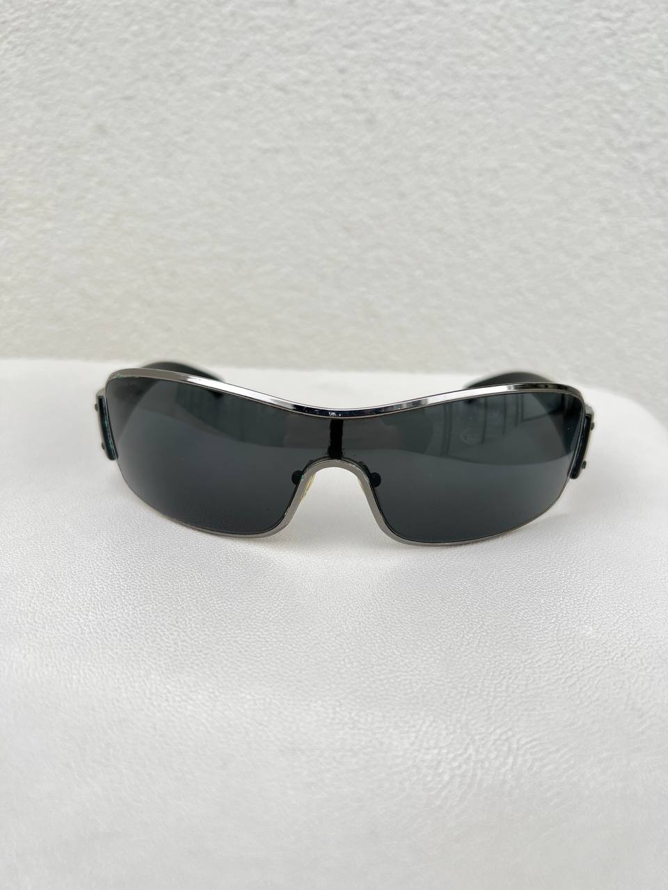 Vintage Prada Mask Sunglasses Red Tab