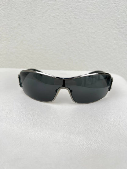 Vintage Prada Mask Sunglasses Red Tab