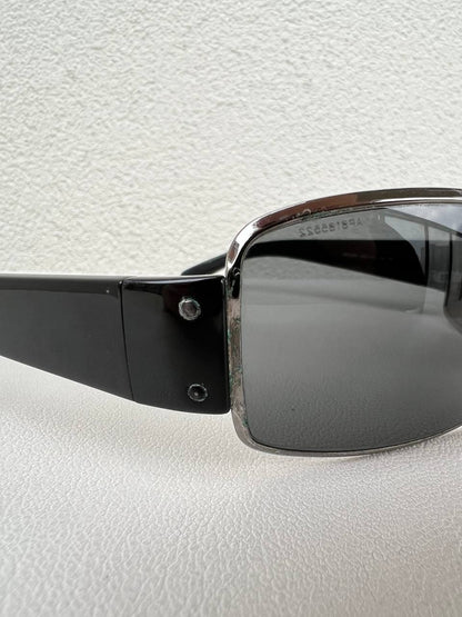 Vintage Prada Mask Sunglasses Red Tab