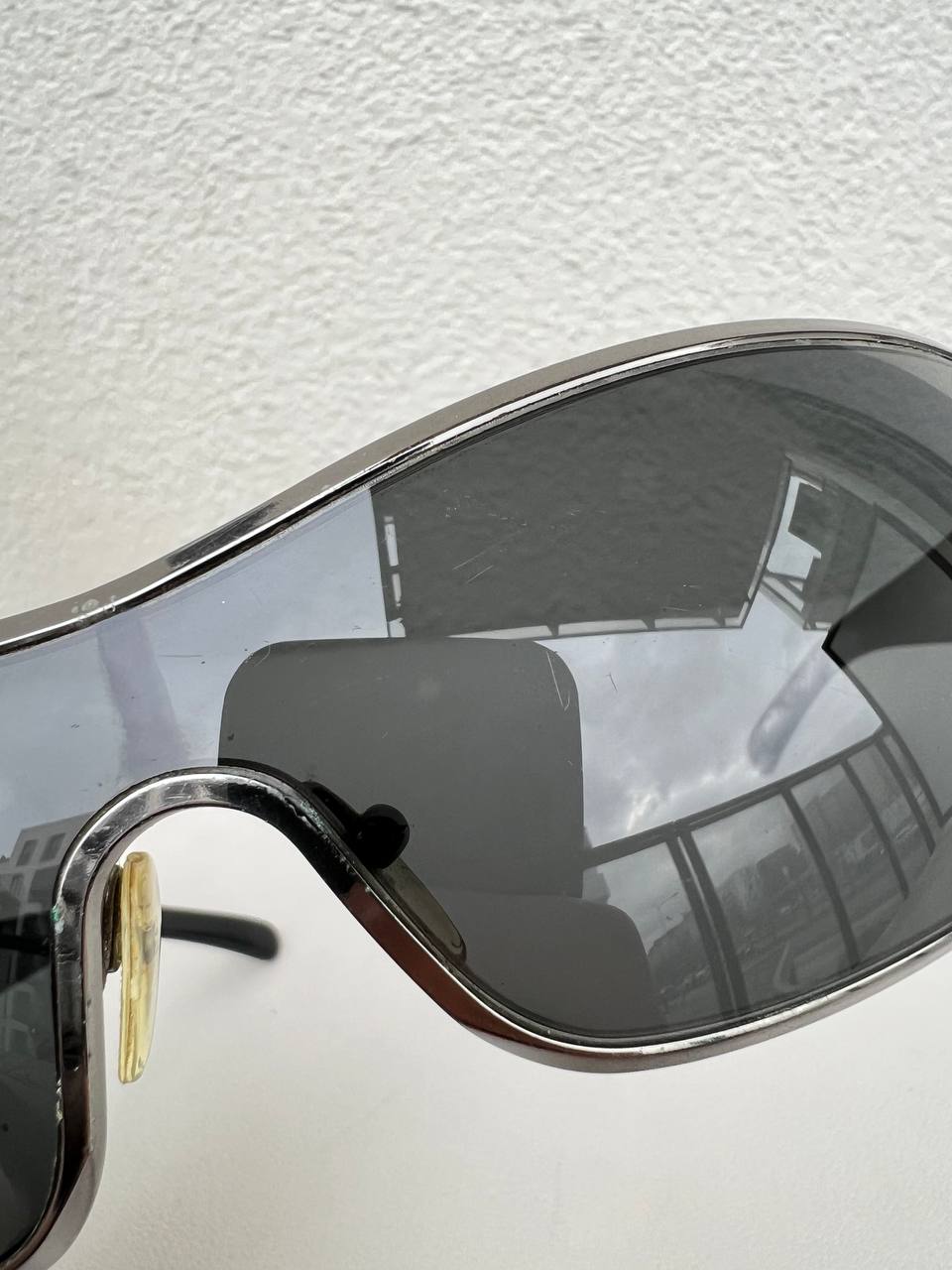 Vintage Prada Mask Sunglasses Red Tab