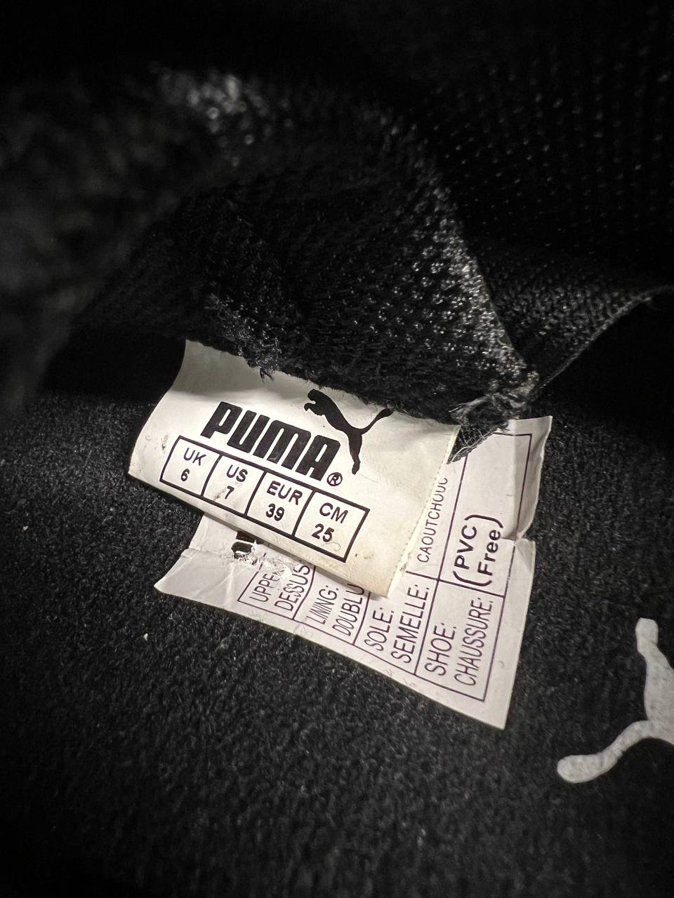 2000s Vintage Puma Mostro 2 Black