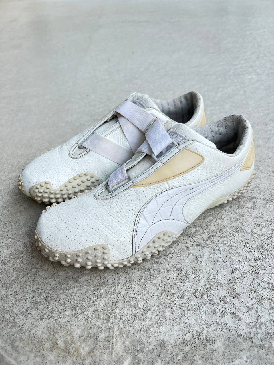 Vintage Puma Mostro Perforated Leather