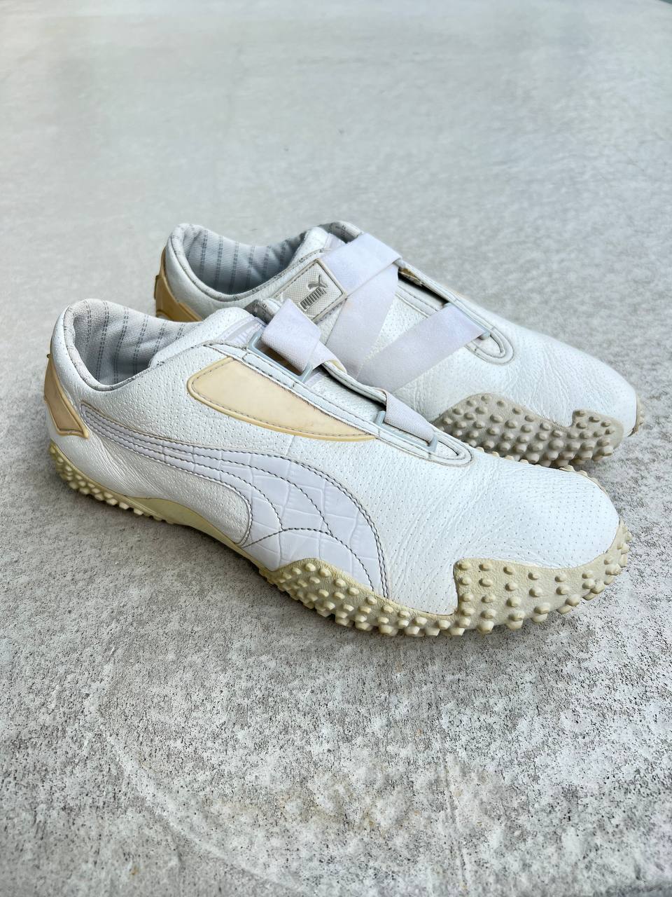 Vintage Puma Mostro Perforated Leather