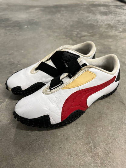 2000s Vintage Puma Mostro White Red